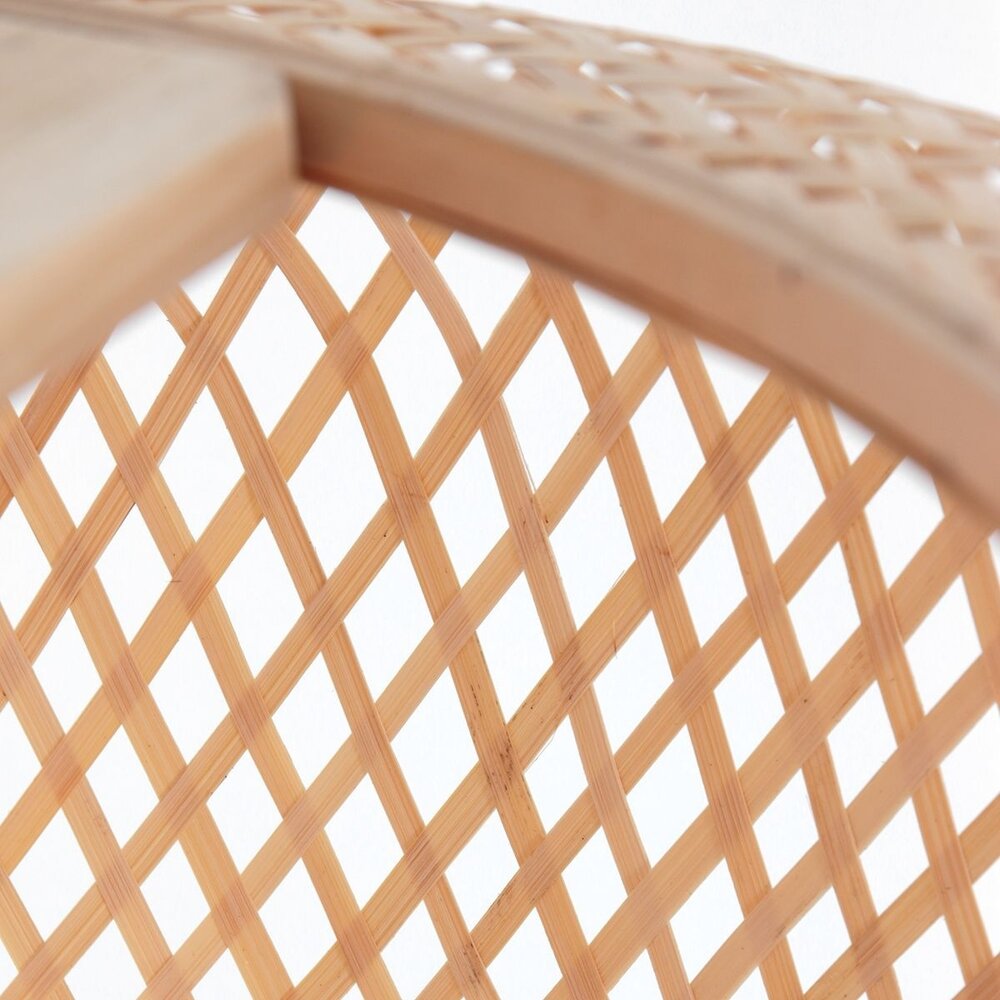 Steinhauer Stehleuchte Sparkled light bamboo beige schwarz Steinhauer Stehleuchte Sparkled light bamboo beige schwarz