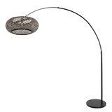 Steinhauer Stehleuchte Sparkled light bamboo schwarz Steinhauer Stehleuchte Sparkled light bamboo schwarz