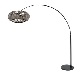 Steinhauer Stehleuchte Sparkled light bamboo schwarz Steinhauer Stehleuchte Sparkled light bamboo schwarz