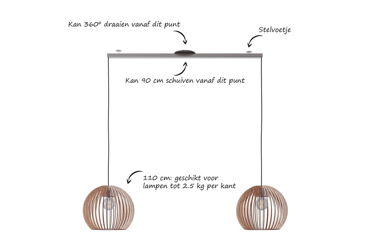 Lightswing Lightswing Twin L 110 cm Chrom matt Lightswing Lightswing Twin L 110 cm Chrom matt