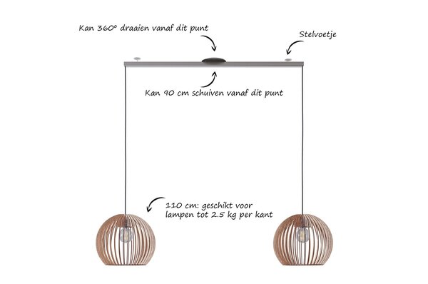 Lightswing Lightswing Twin L 110 cm Chrom matt Lightswing Lightswing Twin L 110 cm Chrom matt