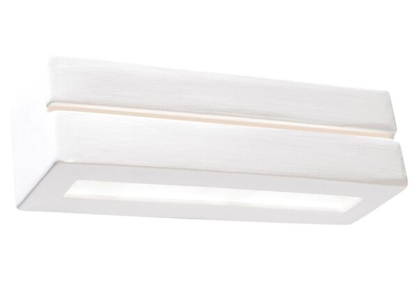 Sollux Wandleuchte Vega Line Gips weiß Sollux Wandleuchte Vega Line Gips weiß