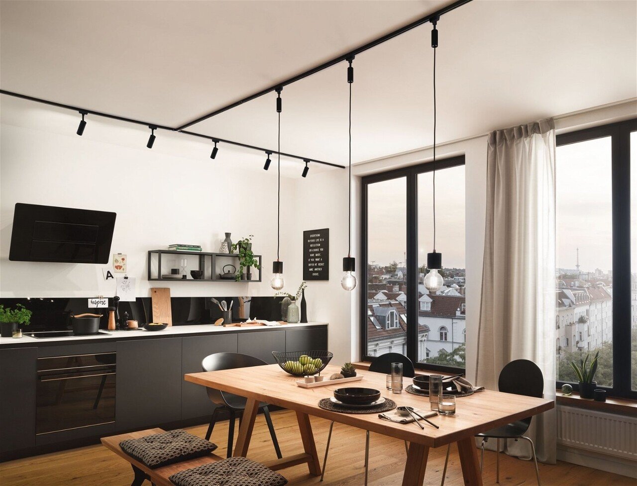 Paulmann Rails Stromversorgungskabel schwarz Paulmann Rails Stromversorgungskabel schwarz