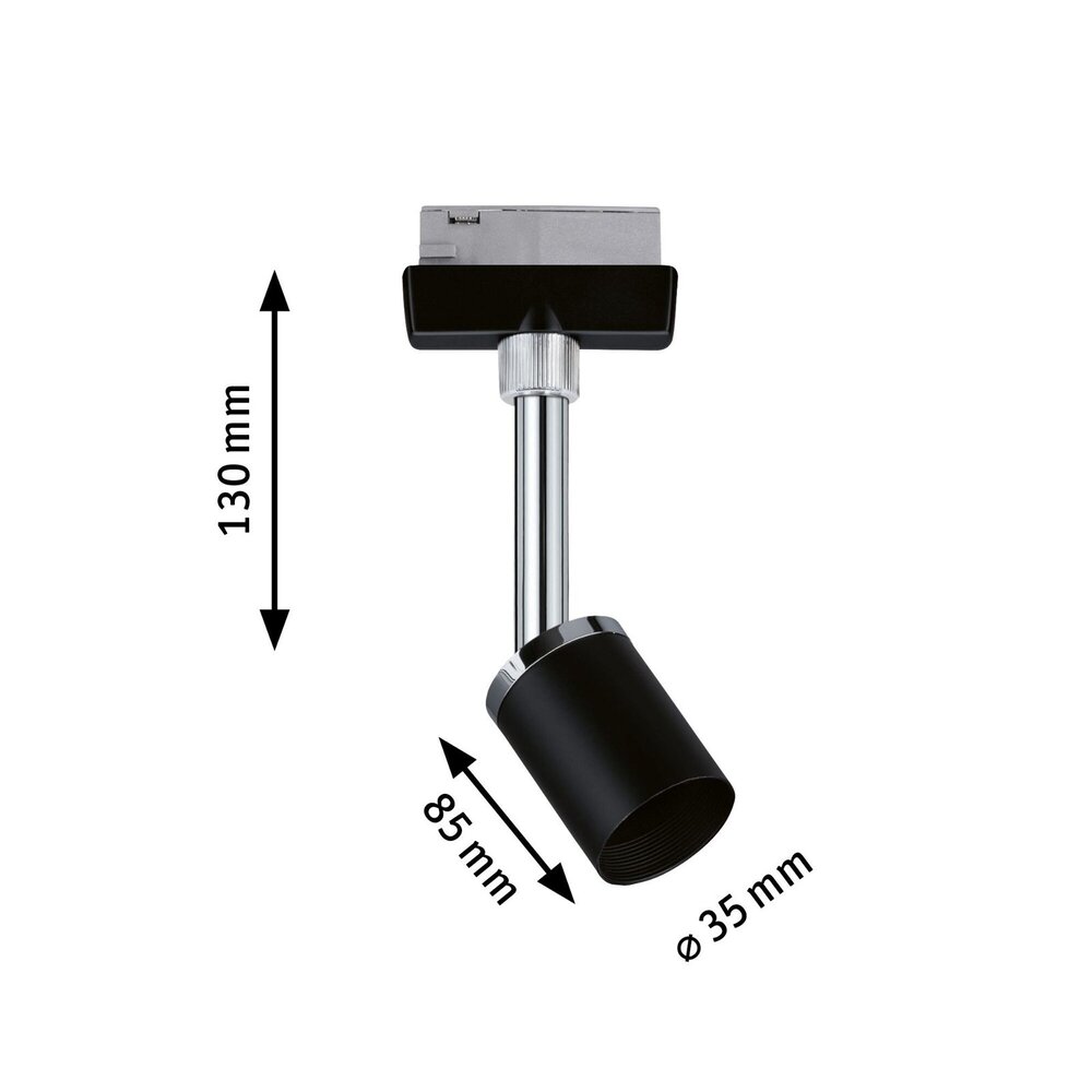 Paulmann Spot 128 schwarz Paulmann Spot 128 schwarz