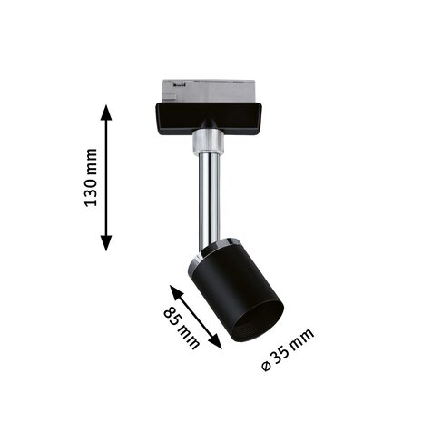 Paulmann Spot 128 schwarz Paulmann Spot 128 schwarz