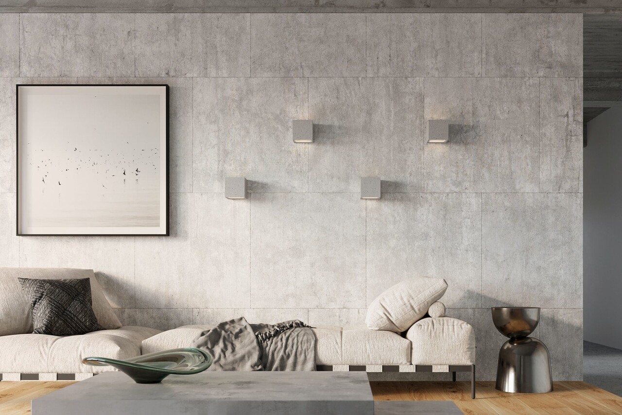 Sollux Wandleuchte Leo Beton