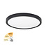 Deckenleuchte Piatto Ø 30,5 cm 3 Stufen DIM schwarz Deckenleuchte Piatto Ø 30,5 cm 3 Stufen DIM schwarz