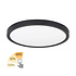 Deckenleuchte Piatto Ø 44,5 cm 3 Stufen DIM schwarz Deckenleuchte Piatto Ø 44,5 cm 3 Stufen DIM schwarz
