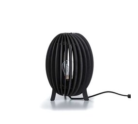 Blij Design Tischleuchte Swan Ø 21 cm schwarz Blij Design Tischleuchte Swan Ø 21 cm schwarz