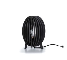 Blij Design Tischleuchte Swan Ø 28 cm schwarz Blij Design Tischleuchte Swan Ø 28 cm schwarz