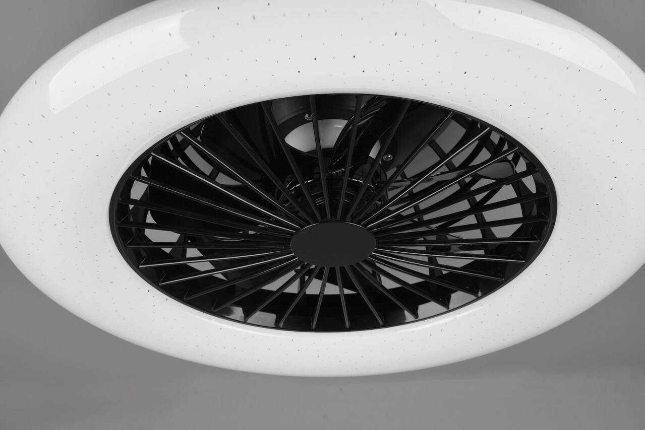 Trio Leuchten Deckenventilator Stralsund Ø 50 cm schwarz Trio Leuchten Deckenventilator Stralsund Ø 50 cm schwarz