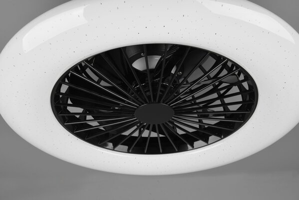 Trio Leuchten Deckenventilator Stralsund Ø 50 cm schwarz Trio Leuchten Deckenventilator Stralsund Ø 50 cm schwarz