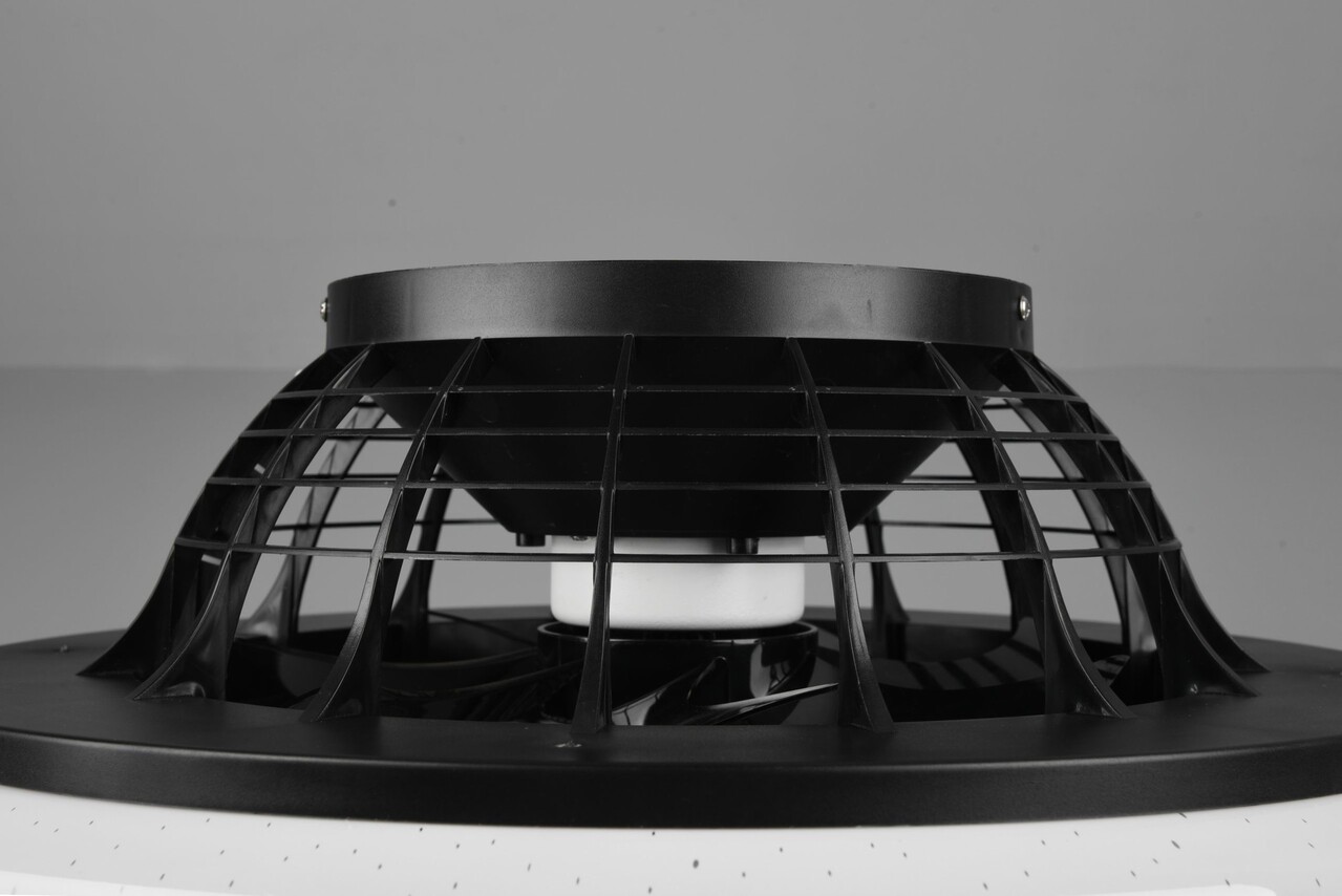 Trio Leuchten Deckenventilator Stralsund Ø 50 cm schwarz Trio Leuchten Deckenventilator Stralsund Ø 50 cm schwarz