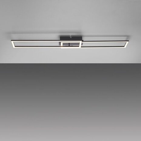 Paul Neuhaus Deckenleuchte Iven 101 x 20 cm schwarz Paul Neuhaus Deckenleuchte Iven 101 x 20 cm schwarz