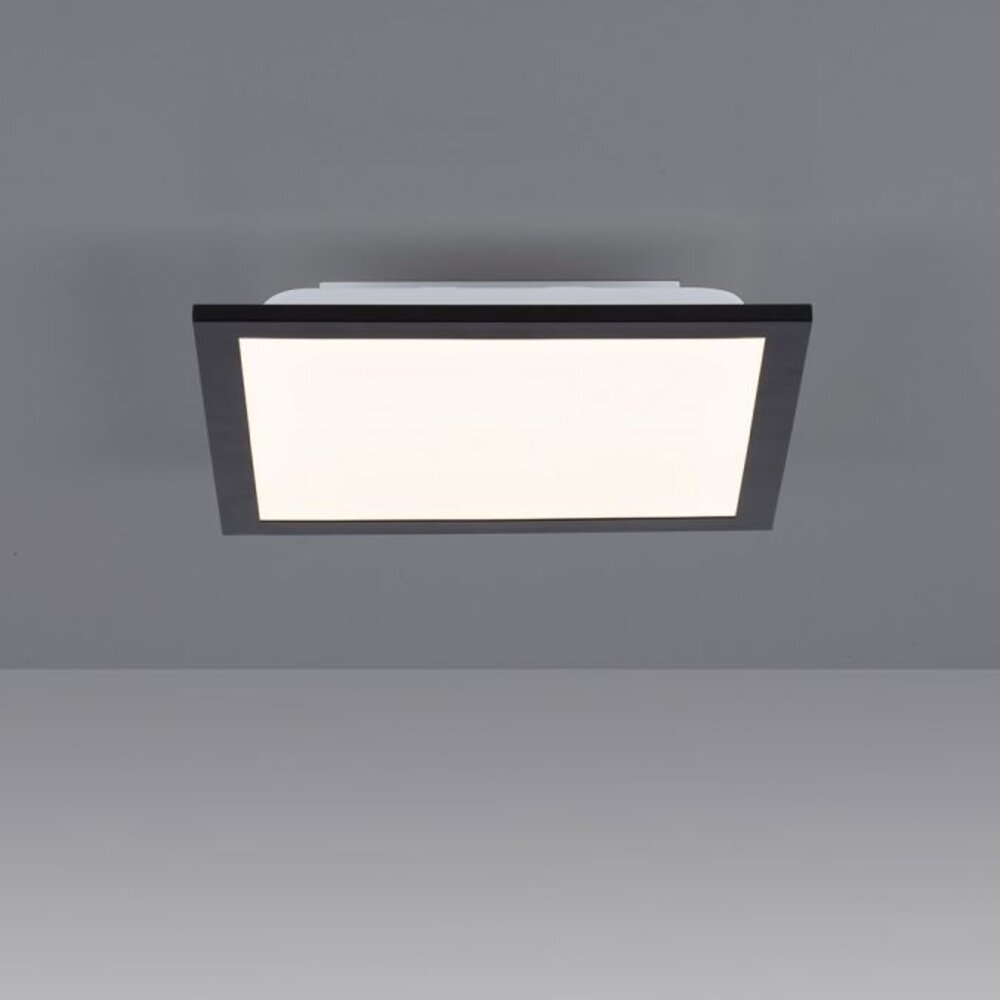 Paul Neuhaus Deckenleuchte Flat 30 x 30 cm schwarz Paul Neuhaus Deckenleuchte Flat 30 x 30 cm schwarz