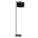 Steinhauer Stehleuchte Stang H 160 cm schwarzer Schirm - schwarz Steinhauer Stehleuchte Stang H 160 cm schwarzer Schirm - schwarz