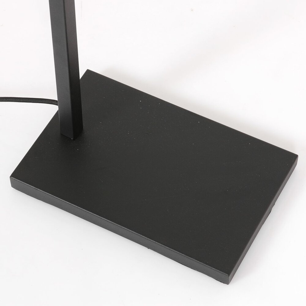 Steinhauer Stehleuchte Stang H 160 cm ockerfarbener Schirm - schwarz Steinhauer Stehleuchte Stang H 160 cm ockerfarbener Schirm - schwarz