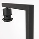 Steinhauer Stehleuchte Stang H 160 cm blau Schirm - schwarz
