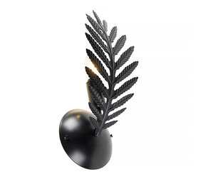 Ylumen Wandleuchte Palm 1 Blatt H 32 cm schwarz Ylumen Wandleuchte Palm 1 Blatt H 32 cm schwarz