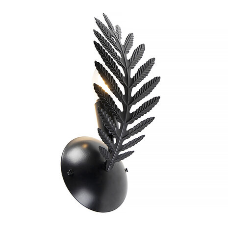 Ylumen Wandleuchte Palm 1 Blatt H 32 cm schwarz Ylumen Wandleuchte Palm 1 Blatt H 32 cm schwarz