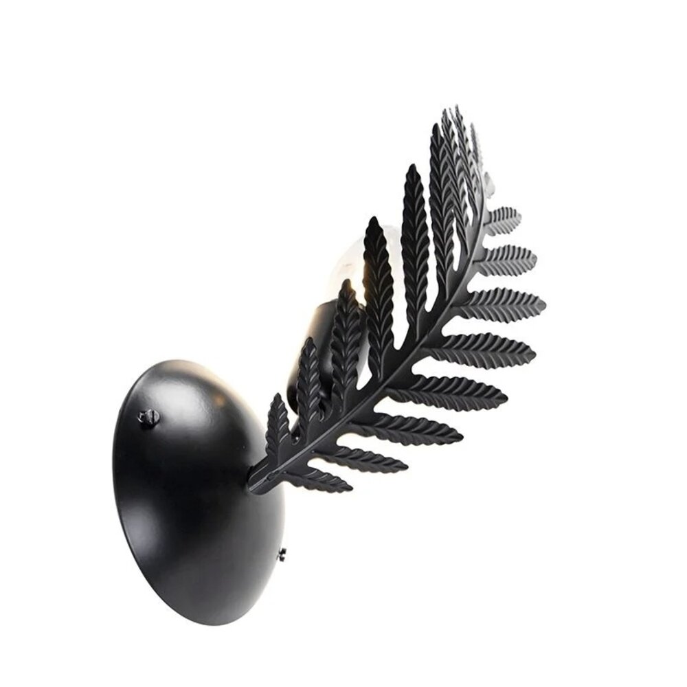 Ylumen Wandleuchte Palm 1 Blatt H 32 cm schwarz Ylumen Wandleuchte Palm 1 Blatt H 32 cm schwarz