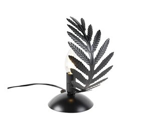 Ylumen Tischleuchte Palm 1 Blatt H 24 cm schwarz Ylumen Tischleuchte Palm 1 Blatt H 24 cm schwarz
