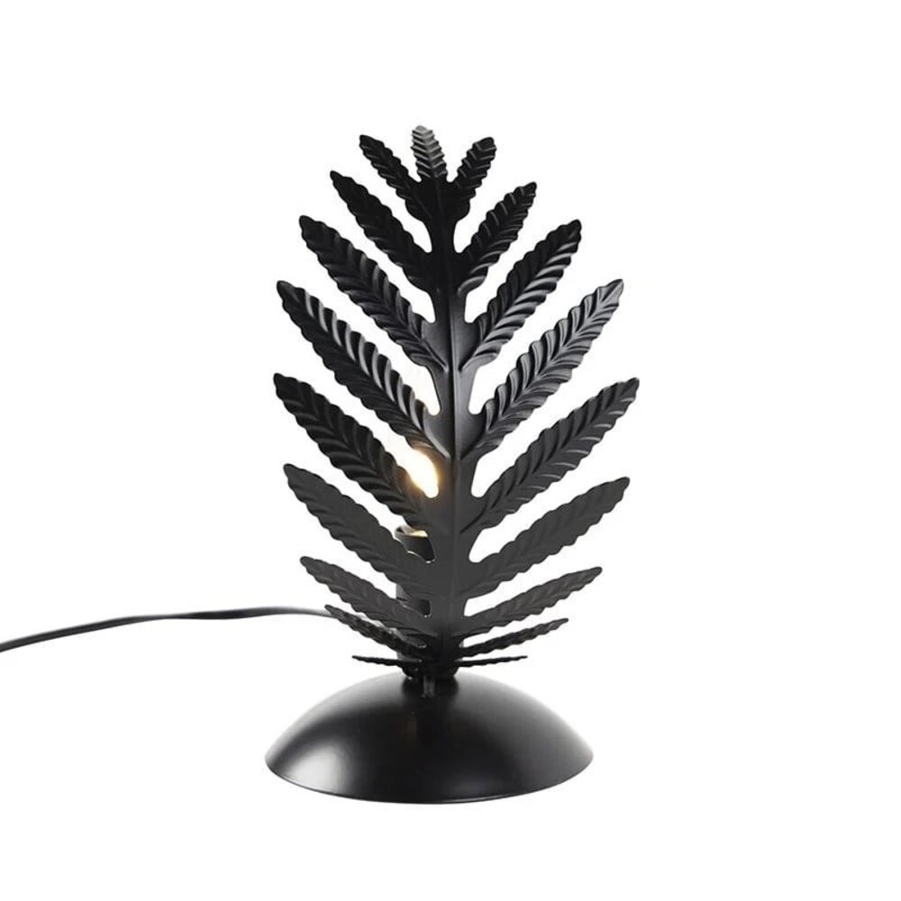 Ylumen Tischleuchte Palm 1 Blatt H 24 cm schwarz Ylumen Tischleuchte Palm 1 Blatt H 24 cm schwarz