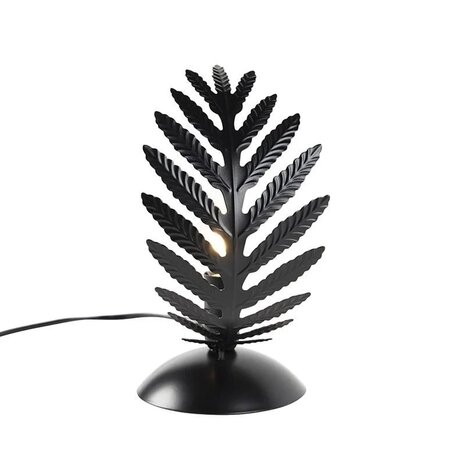 Ylumen Tischleuchte Palm 1 Blatt H 24 cm schwarz Ylumen Tischleuchte Palm 1 Blatt H 24 cm schwarz
