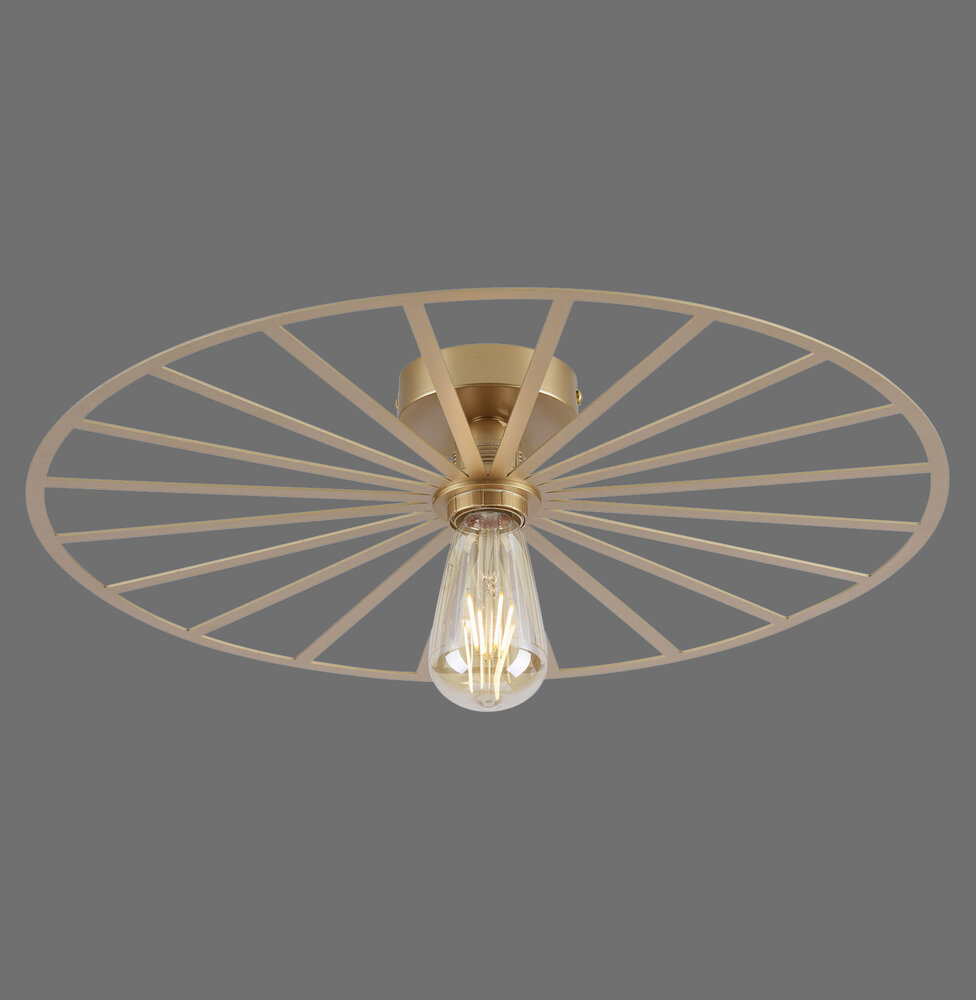 Paul Neuhaus Isabella Deckenleuchte Ø 50 cm matt-gold