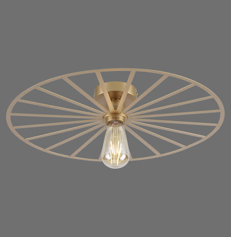 Paul Neuhaus Isabella Deckenleuchte Ø 50 cm matt-gold