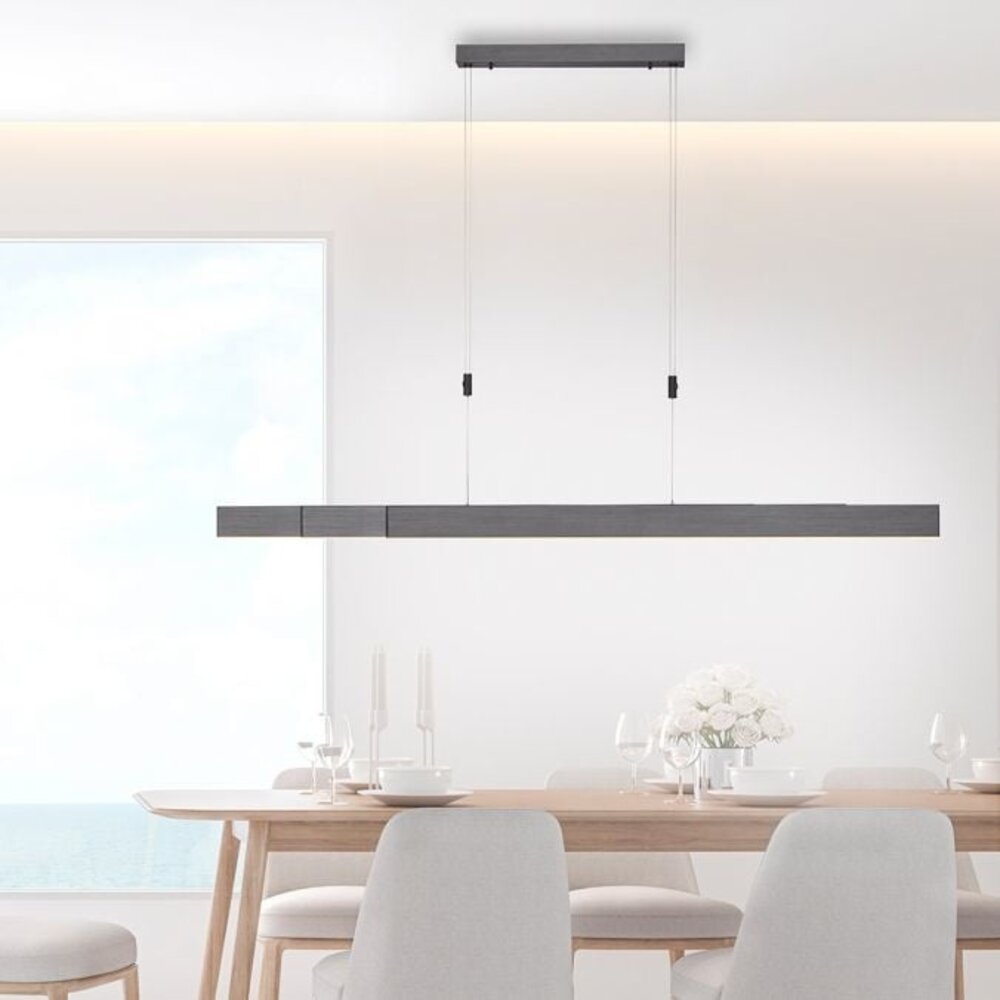 Neuhaus PURE Hängeleuchte e-Slide L 120-200 cm dunkelgrau Neuhaus PURE Hängeleuchte e-Slide L 120-200 cm dunkelgrau