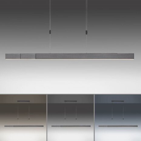Neuhaus PURE Hängeleuchte e-Slide L 120-200 cm dunkelgrau Neuhaus PURE Hängeleuchte e-Slide L 120-200 cm dunkelgrau