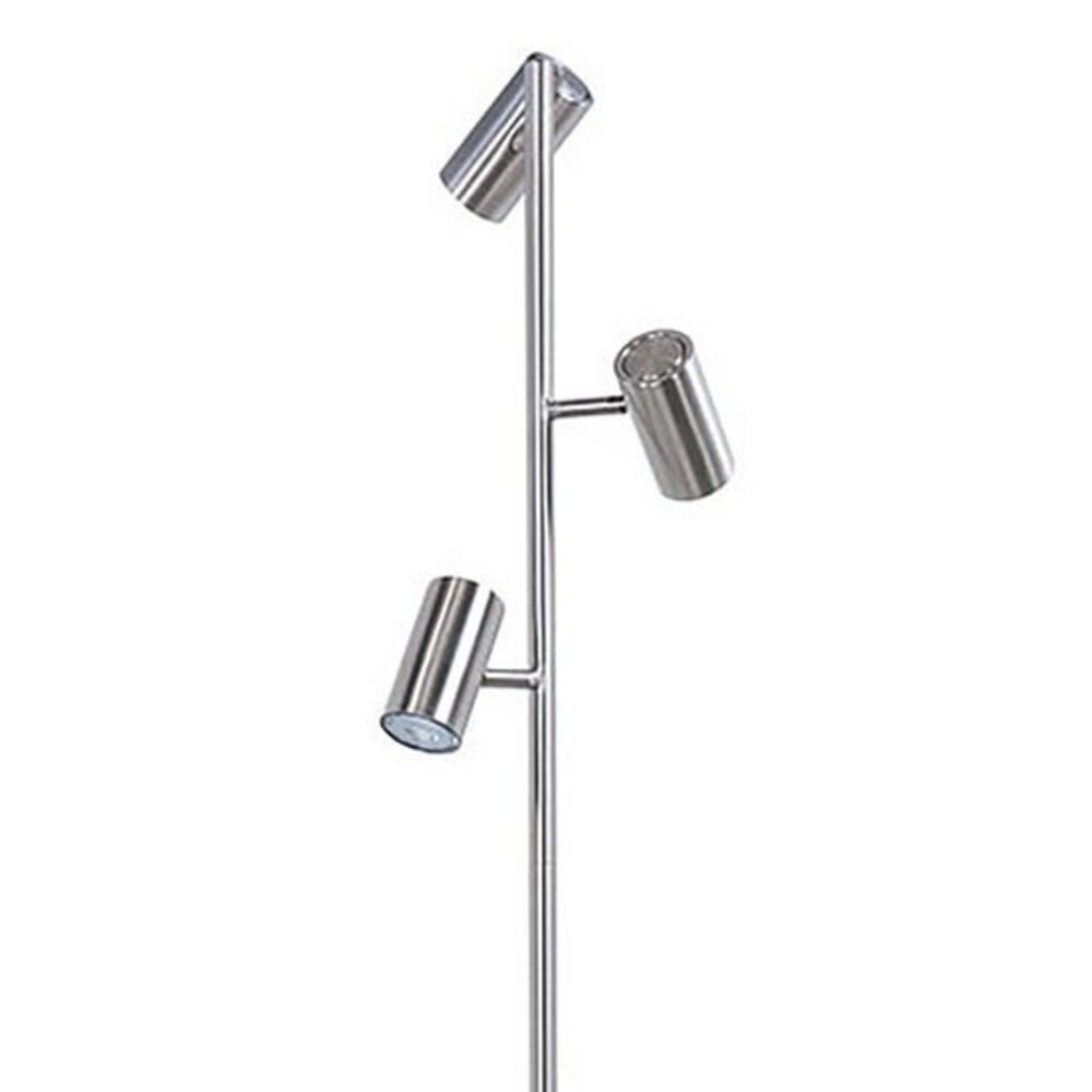 Highlight Stehleuchte Burgos 3-Licht H 160 cm Chrom matt Highlight Stehleuchte Burgos 3-Licht H 160 cm Chrom matt