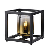 Freelight Tischleuchte Dentro B 26 cm Goldglas schwarz Freelight Tischleuchte Dentro B 26 cm Goldglas schwarz