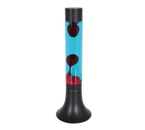 Mexlite Tischlampe Lava H 37 cm rot schwarz Mexlite Tischlampe Lava H 37 cm rot schwarz