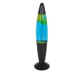 Mexlite Tischlampe Lava H 35 cm gelb schwarz Mexlite Tischlampe Lava H 35 cm gelb schwarz