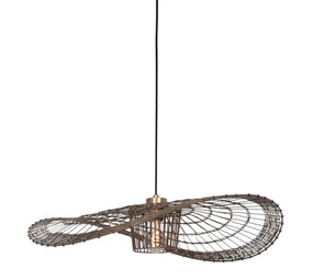 Steinhauer Hängeleuchte Chapeau L 67 x B 56 cm Bronze Steinhauer Hängeleuchte Chapeau L 67 x B 56 cm Bronze