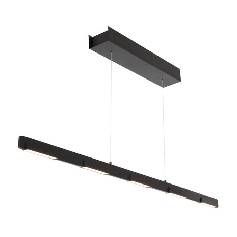 Steinhauer Hängeleuchte Bloc L 120 cm schwarz