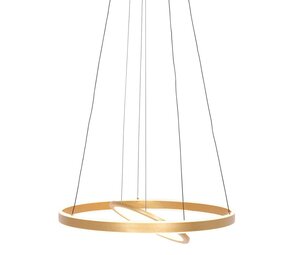 Steinhauer Ringlux 2-Licht Ø 60 cm Mattgold Pendelleuchte Steinhauer Ringlux 2-Licht Ø 60 cm Mattgold Pendelleuchte