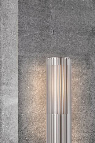 Nordlux Außenleuchte Aludra Mast H 45 cm Aluminium