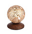 Tischlampe Greta Ø 10 cm braun Tischlampe Greta Ø 10 cm braun