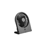 Trio Leuchten Tischventilator Breezy H 23 cm wiederaufladbar schwarz