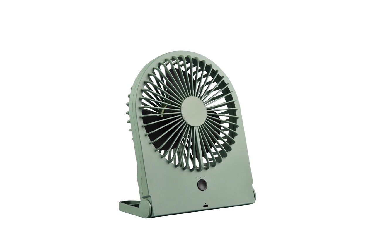 Trio Leuchten Tischventilator Breezy H 23 cm wiederaufladbar pistaziengrün Trio Leuchten Tischventilator Breezy H 23 cm wiederaufladbar pistaziengrün