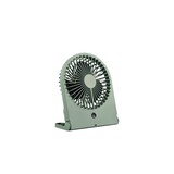 Trio Leuchten Tischventilator Breezy H 23 cm wiederaufladbar pistaziengrün