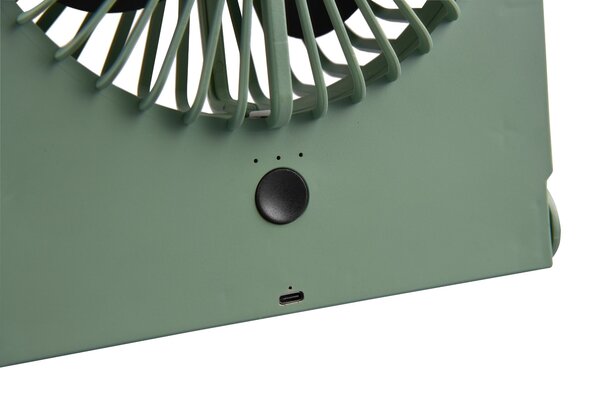 Trio Leuchten Tischventilator Breezy H 23 cm wiederaufladbar pistaziengrün Trio Leuchten Tischventilator Breezy H 23 cm wiederaufladbar pistaziengrün