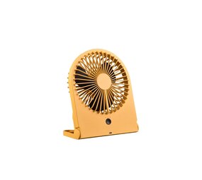 Trio Leuchten Tischventilator Breezy H 23 cm wiederaufladbar gelb Trio Leuchten Tischventilator Breezy H 23 cm wiederaufladbar gelb