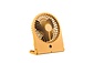 Tischventilator Breezy H 23 cm wiederaufladbar gelb Tischventilator Breezy H 23 cm wiederaufladbar gelb