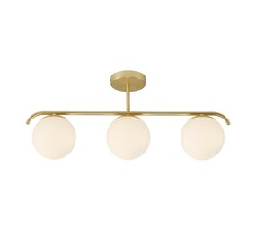 Nordlux Deckenleuchte Grant 3 Licht L 70 cm matt gold Nordlux Deckenleuchte Grant 3 Licht L 70 cm matt gold