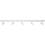 Nordlux Spot Omari 5-Leuchtbalken L 118 cm weiß Nordlux Spot Omari 5-Leuchtbalken L 118 cm weiß