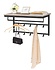 Kleiderständer Wesly B 80 cm H 42 cm Grau Schwarz Kleiderständer Wesly B 80 cm H 42 cm Grau Schwarz